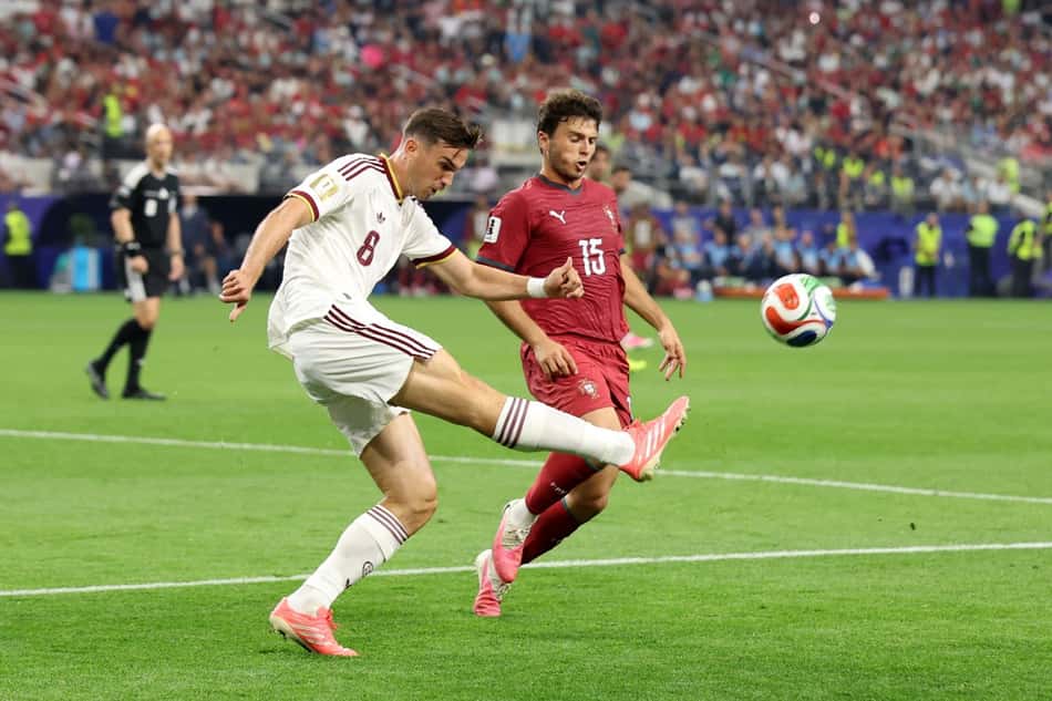 Fabian Ruiz, meia da Espanha, busca atingir feito histórico de Garrincha em Copas (Foto:  Florencia Tan Jun / GETTY IMAGES NORTH AMERICA / Getty Images via AFP)