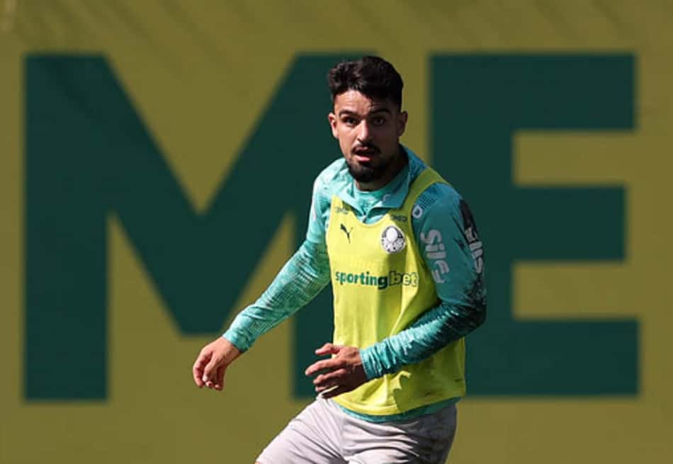 Flaco López retornou ao treinamento com o Palmeiras após a Copa do Mundo