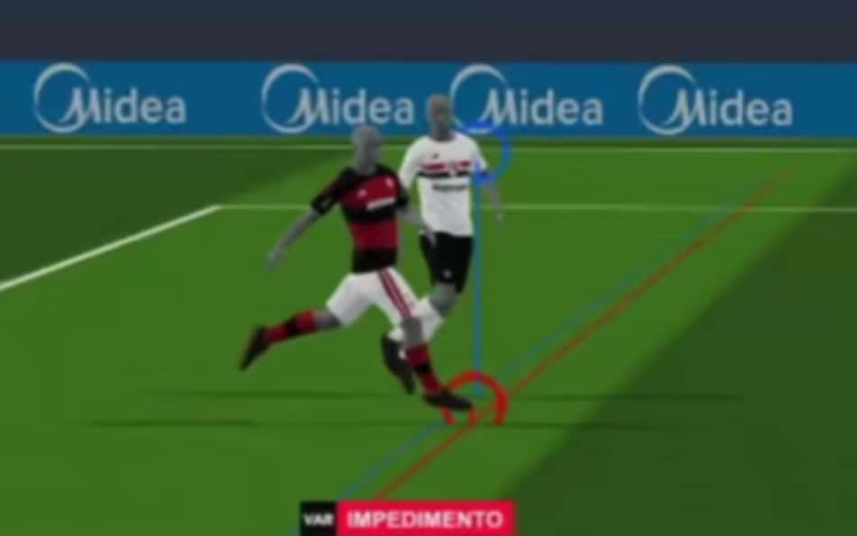 Impedimento semiautomático contra o Flamengo divide opiniões