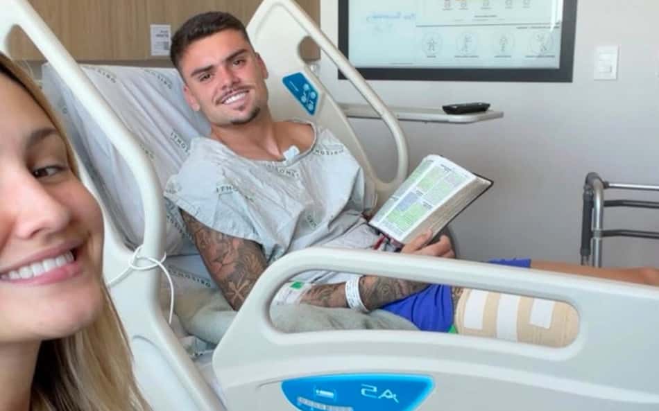 Gabriel Pec no hospital