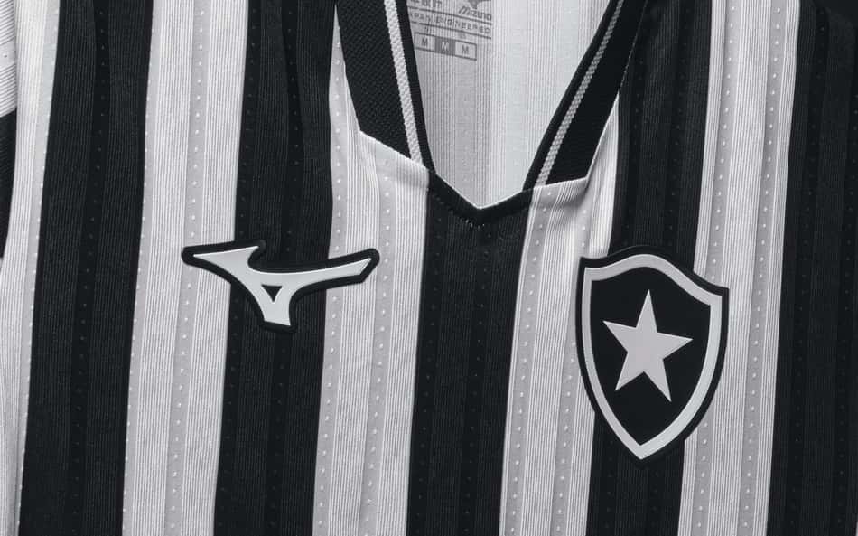 Botafogo prepara lançamento do uniforme II da Mizuno; saiba detalhes