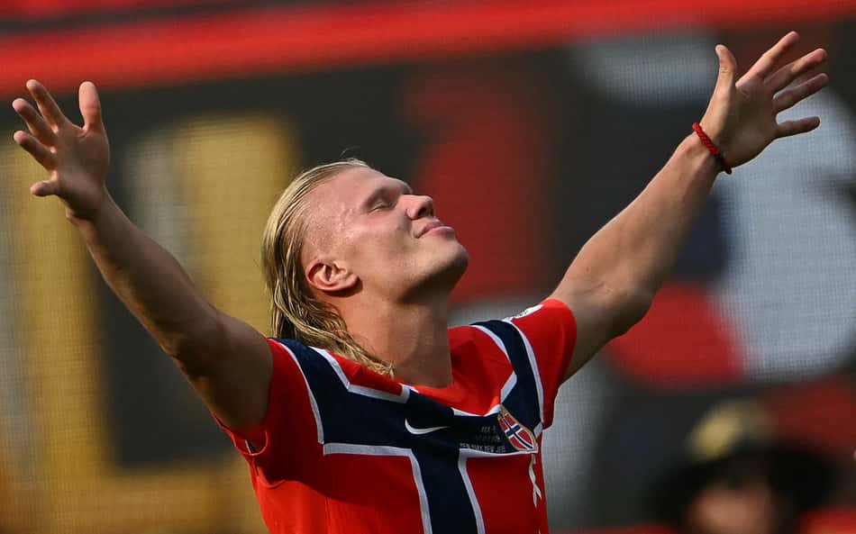 Haaland fala sobre atuação diante do Brasil: 'Eu sei exatamente o que fazer'