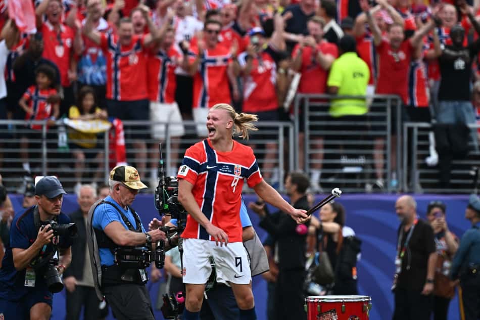 Haaland comanda a remada viking após a vitória da Noruega sobre o Brasil
