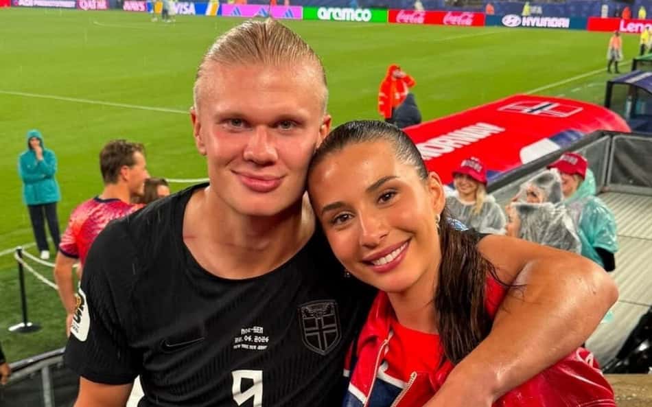 Quem é Isabel Johansen, namorada e mãe do primeiro filho de Haaland?