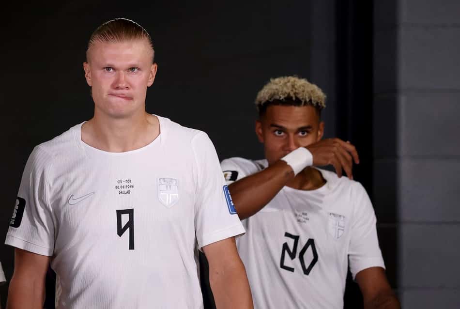 Haaland e Nusa retornam juntos ao gramado para jogo contra a Costa do Marfim pela Copa do Mundo
