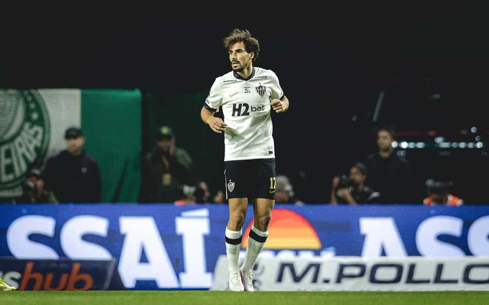 Igor Gomes em Palmeiras x Atlético (Foto: Pedro Souza / Atlético)
