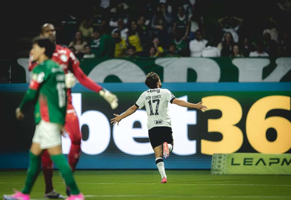 Igor Gomes em Palmeiras x Atlético (Foto: Pedro Souza / Atlético)