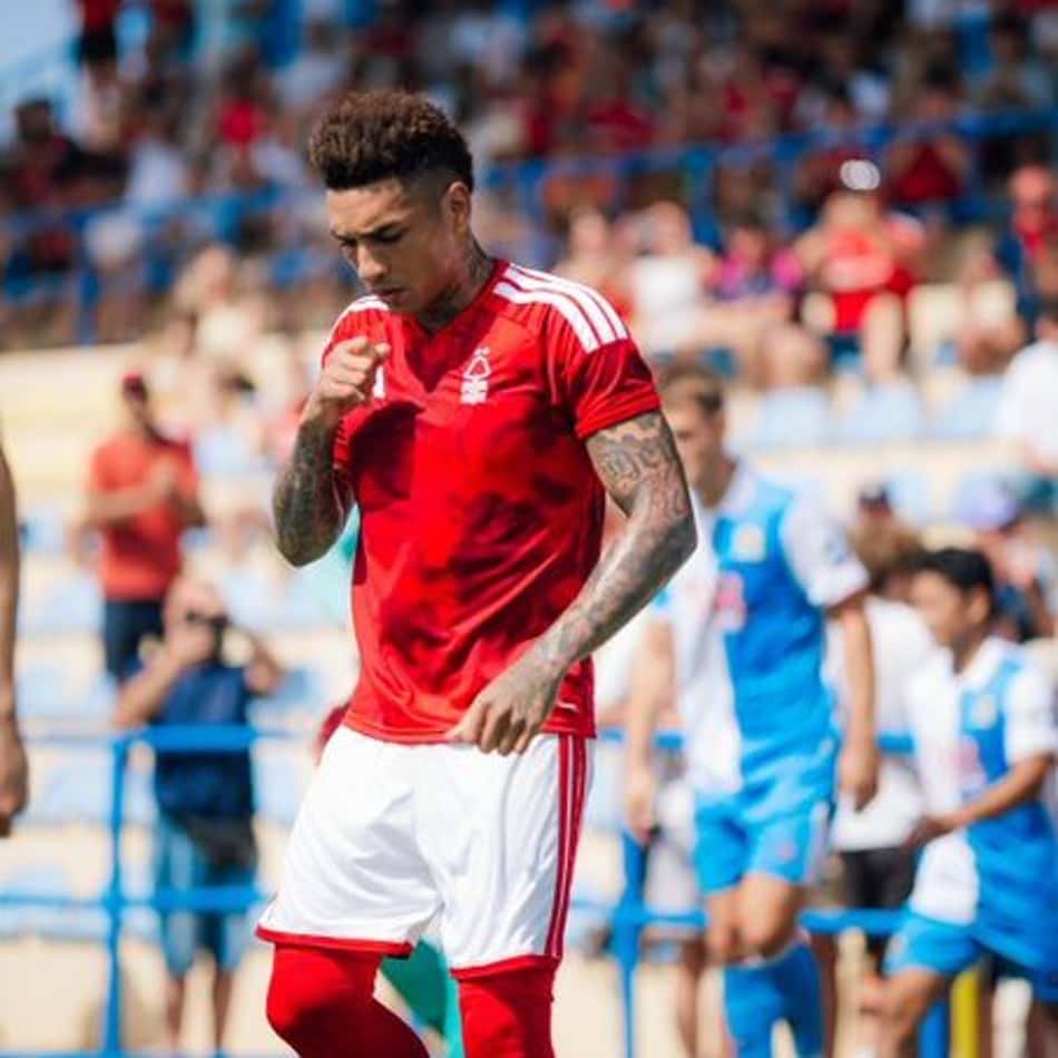 Igor Jesus em ação pelo Nottingham Forest
