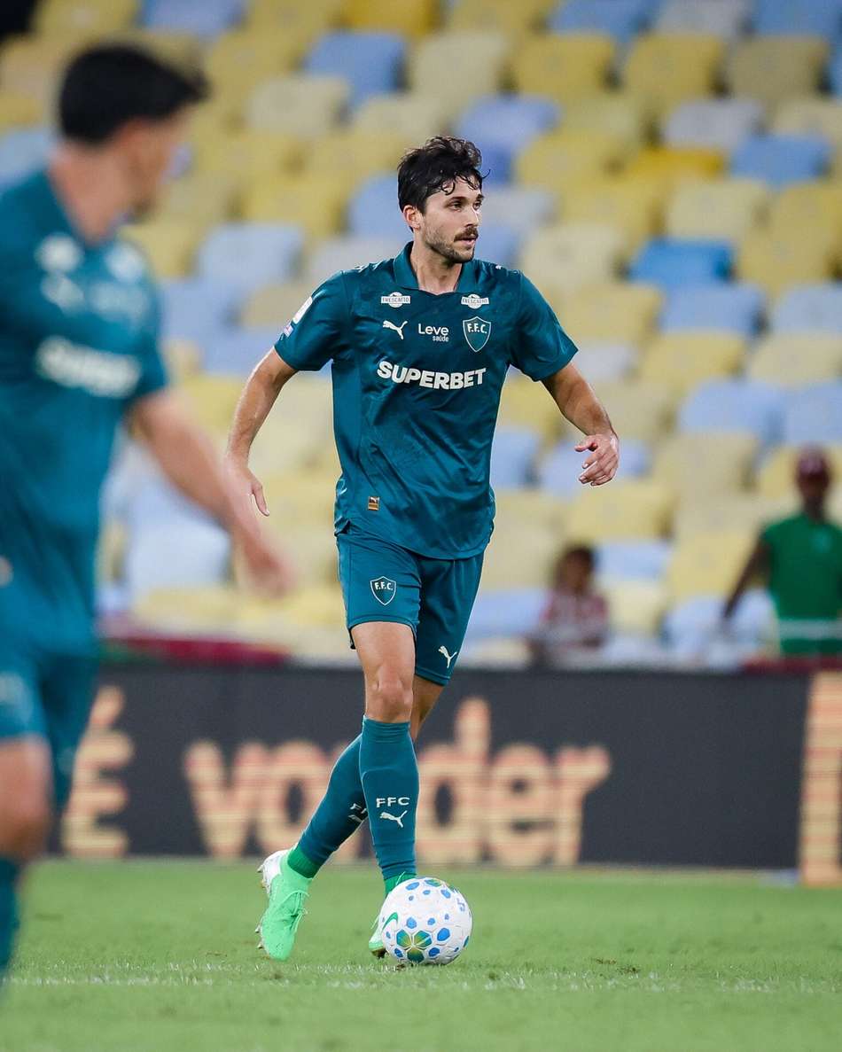 Igor Rabello em ação pelo Fluminense