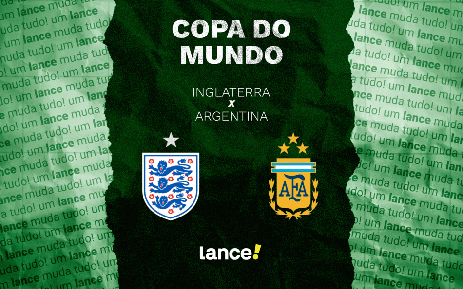 Inglaterra e Argentina se enfrentam pela semifinal da Copa do Mundo