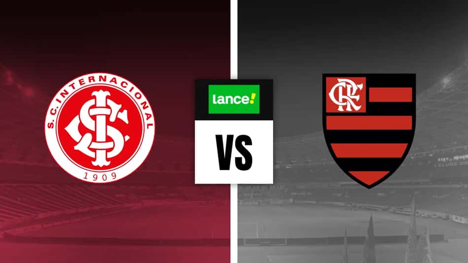 Escudos de Internacional x Flamendo para Palpites de Campeonato Brasileiro