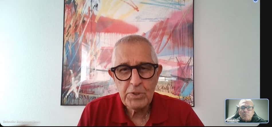 Esfardian "Esse" Baharmast, árbitro de Brasil x Noruega na Copa do Mundo de 1998, em entrevista ao Lance! atualmente