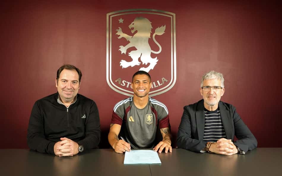João Gomes diminui para Aston Villa contra Bayern