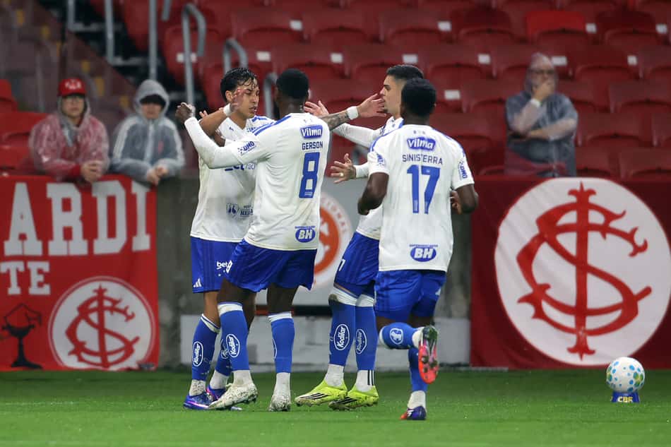 Internacional Cruzeiro pela 19ª rodada do Campeonato Brasileiro 2026