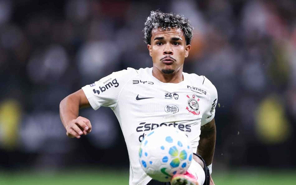 Kaio César durante partida do Corinthians