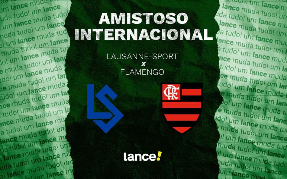 Lausanne x Flamengo: onde assistir e prováveis escalações para o amistoso