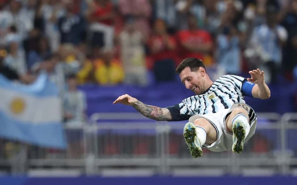 Messi mostra que ainda dita o ritmo na Copa do Mundo