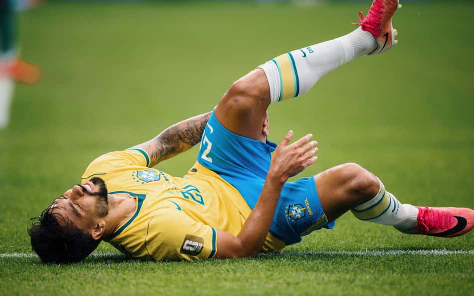 Paquetá segue o tratamento, mas está praticamente fora da Copa
