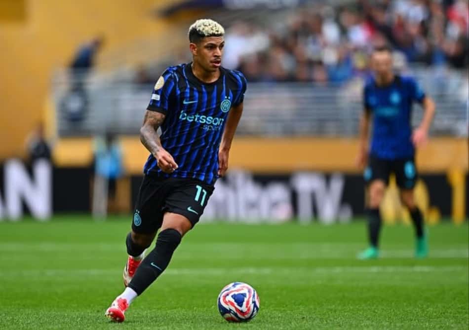 Luís Henrique em ação pela Inter de Milão