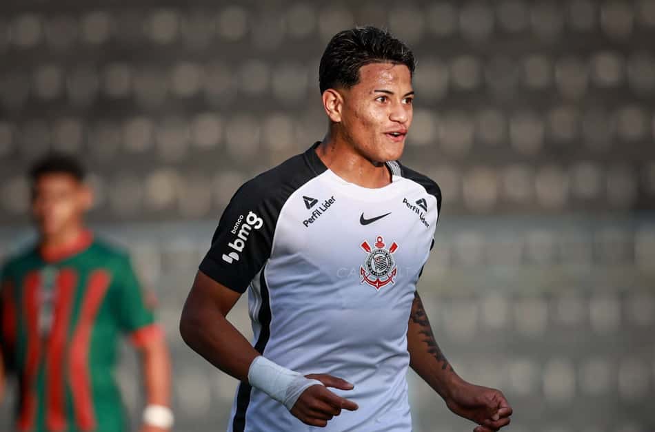 Luiz Fernando durante partida do Corinthians