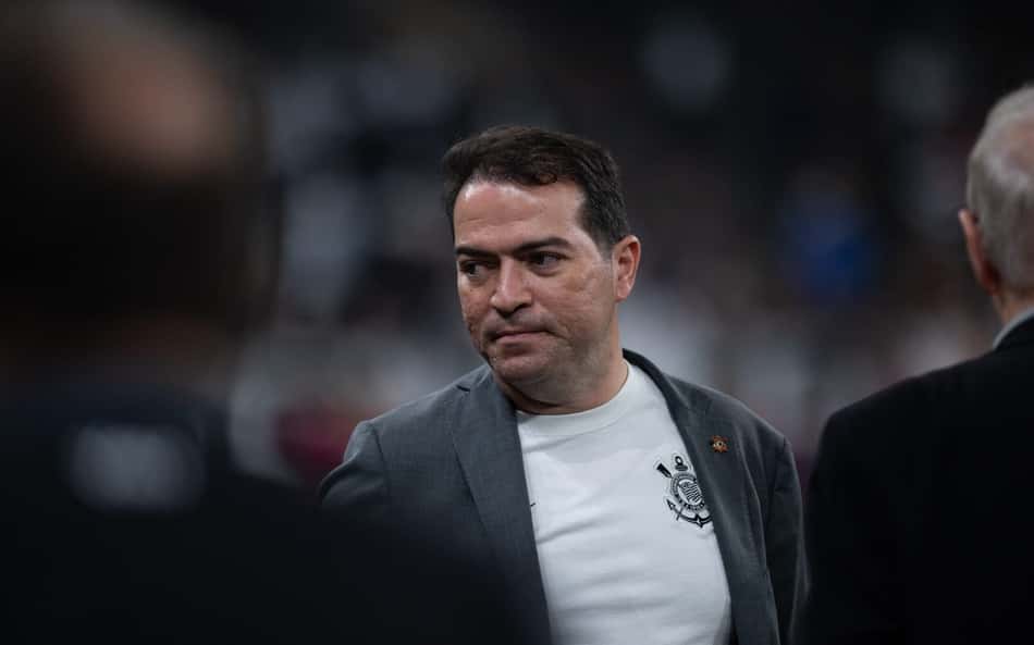 Marcelo Paz, executivo de futebol do Corinthians