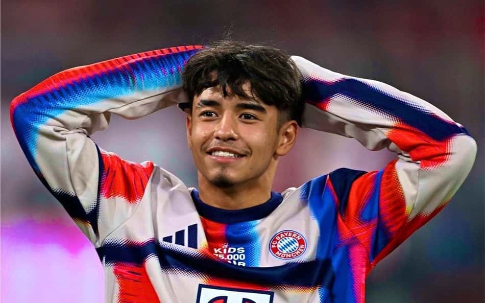 Maycon Cardozo em ação pelo Bayern de Munique