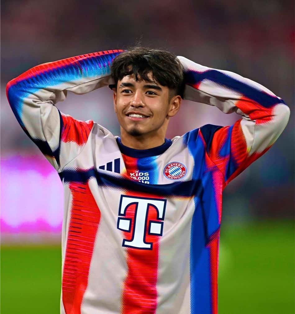 Maycon Cardozo em ação pelo Bayern de Munique