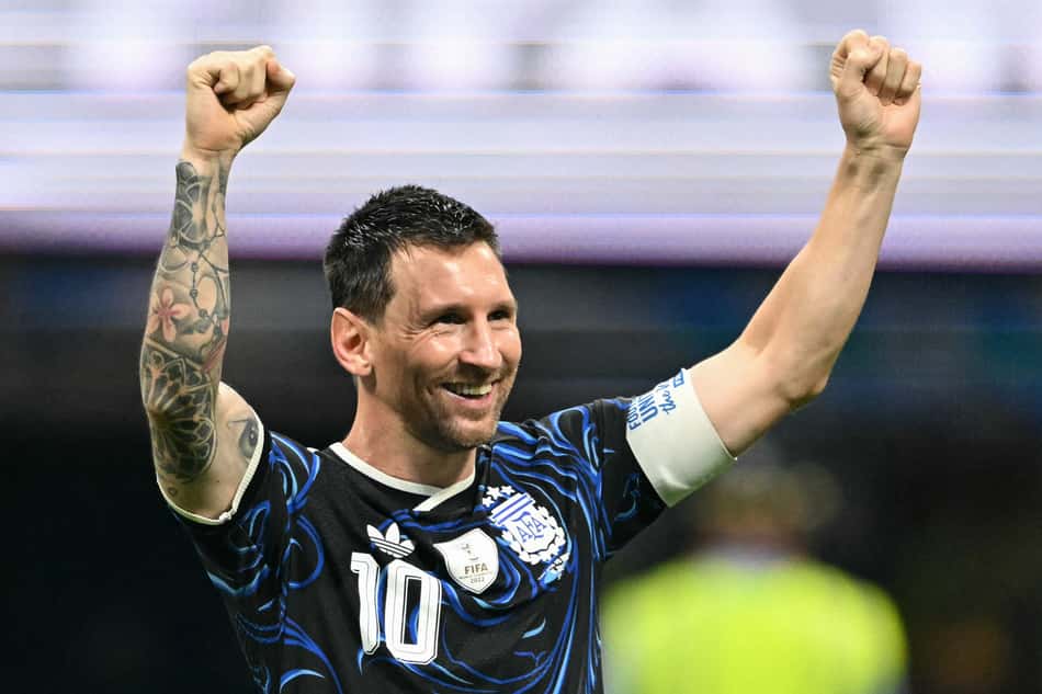 Messi disputa artilharia da Copa com Mbappé (Foto: Roberto Schmidt/AFP)