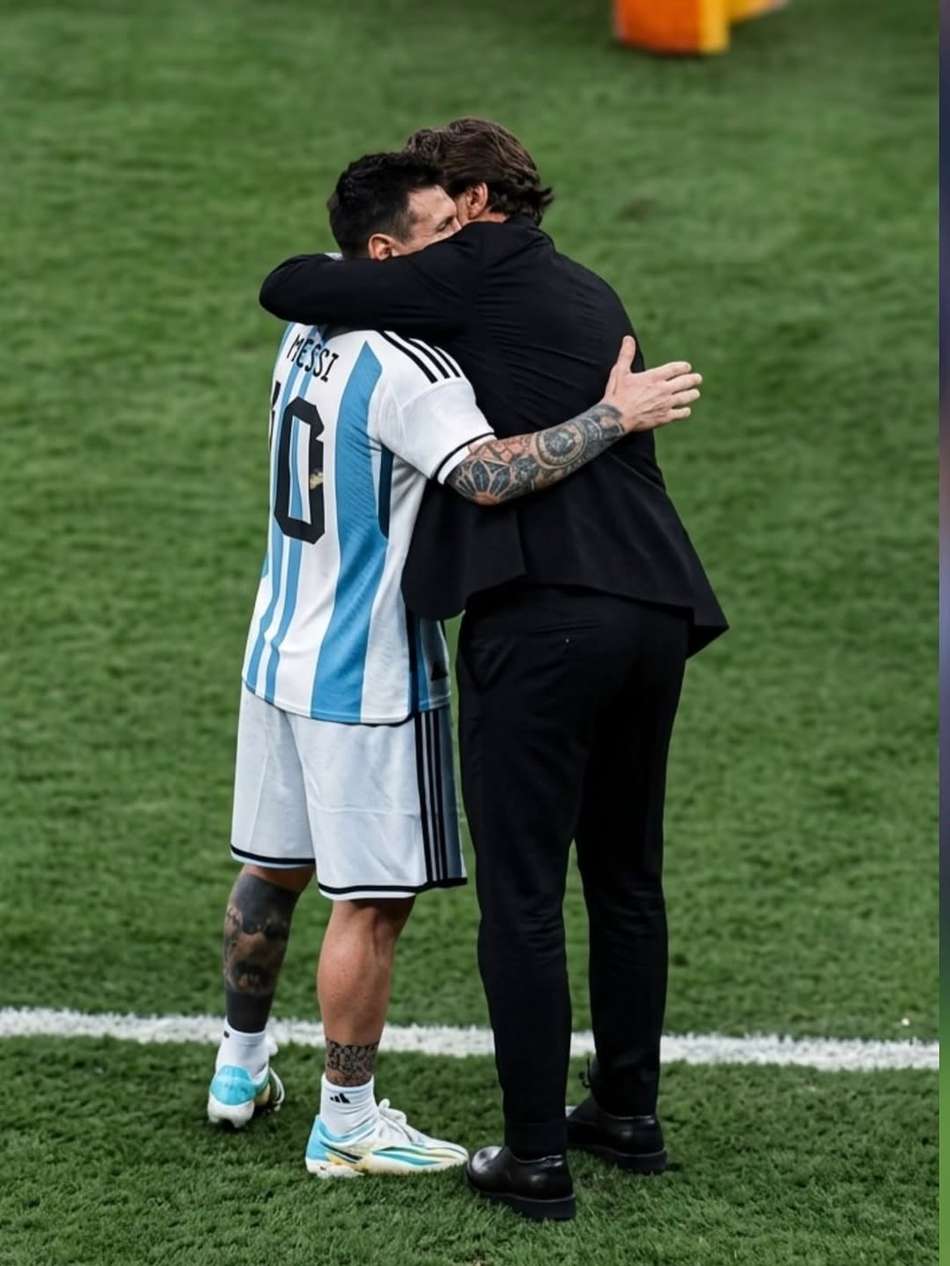 Messi e Sergio Ramos na Copa do Mundo (Foto: Reprodução)