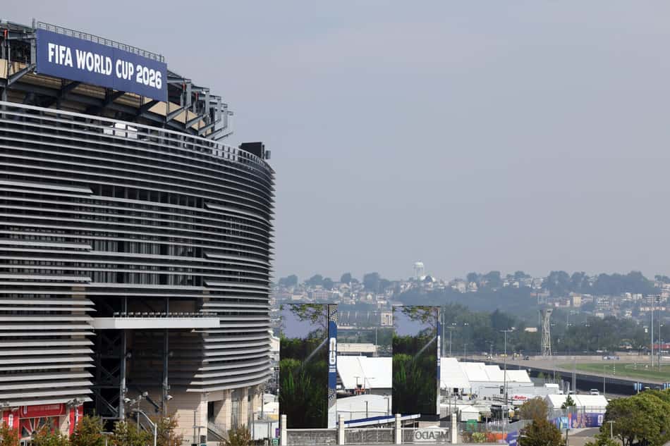 MetLife Stadium, em Nova Jersey, palco da final da Copa do Mundo