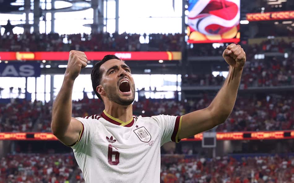 Mikel Merino fez o gol que classificou a Espanha na Copa do Mundo