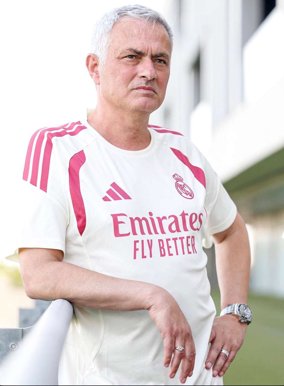 Mourinho, o novo treinador do Real Madrid
