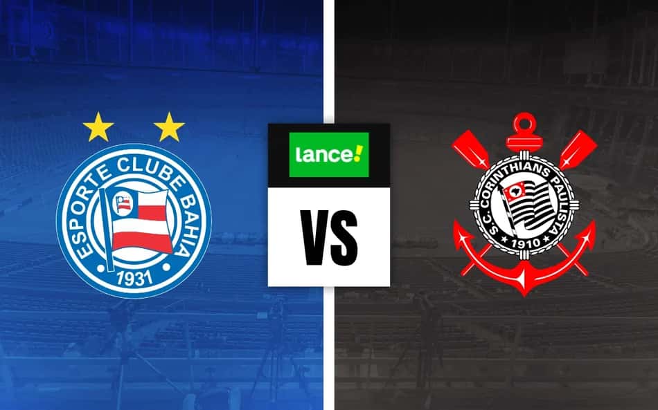 Escudos de Bahia e Corinthians para Palpites no Campeonato Brasileiro
