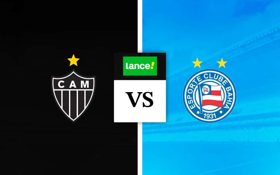 Escudos de Atlético-MG e Bahia para Palpites de Futebol