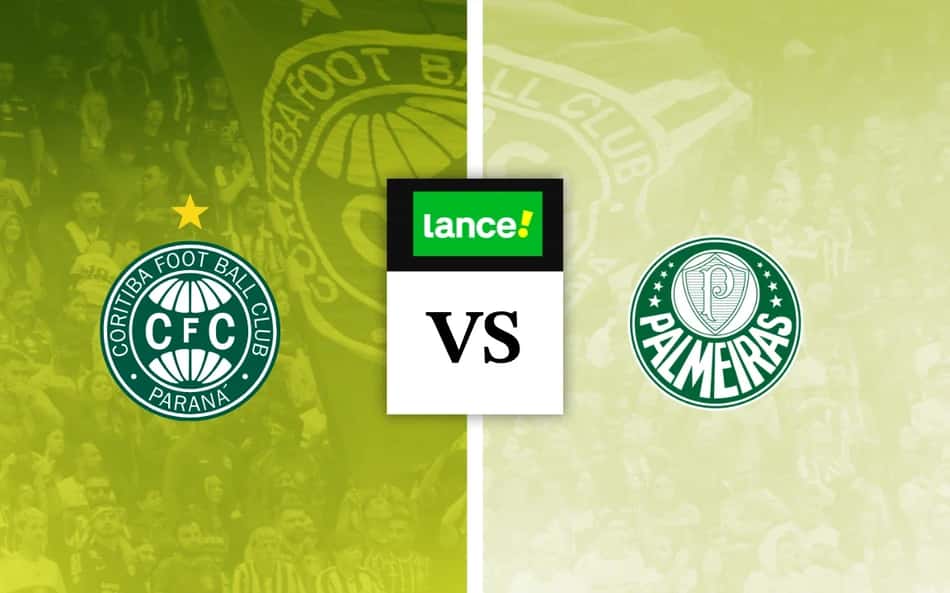 Escudos de Coritiba x Palmeiras para Palpites de Futebol