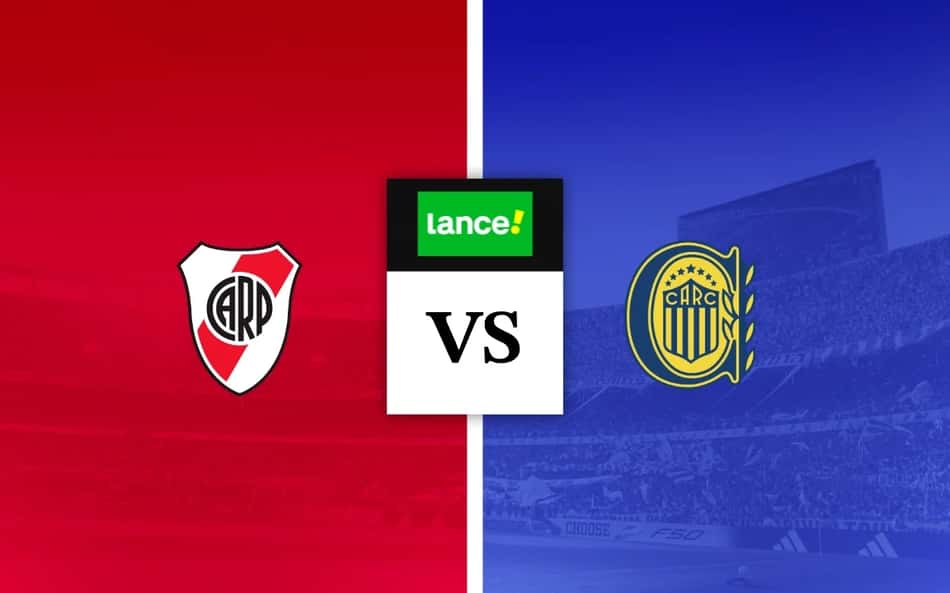 Escudos de River Plate e Rosario Central para Palpites de Futebol