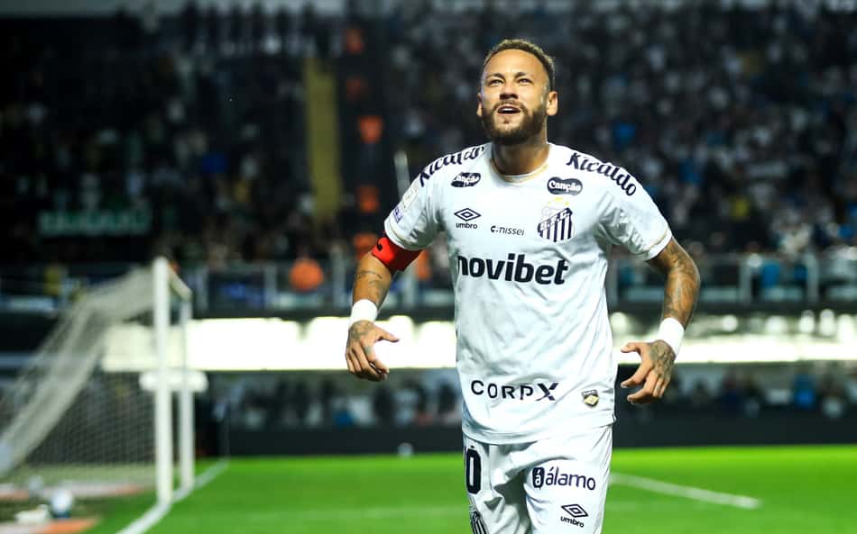Comemoração de Neymar repercutiu nas redes sociais (Foto: Marco Miatelo/Photo Premium/Folhapress)