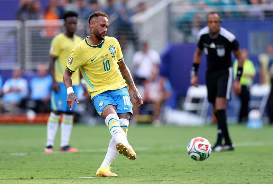 Neymar, atacante da Seleção Brasileira 