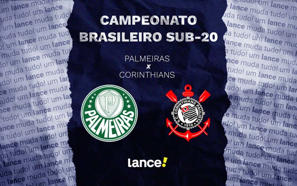Palmeiras x Corinthians: onde assistir ao jogo decisivo pelo Brasileirão Sub-20