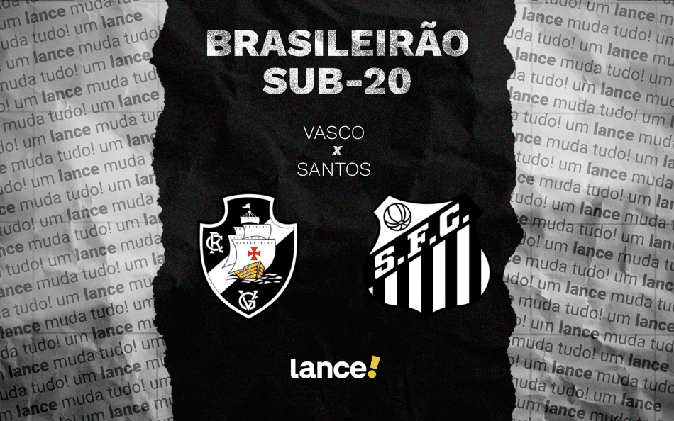 Santos x Vasco: onde assistir, horário e escalações da semifinal do Brasileirão sub-20