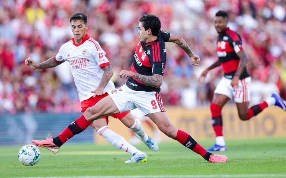 Veja os gols da vitória do Flamengo sobre o Benfica