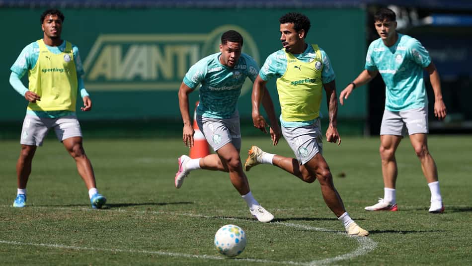 Palmeiras iniciou a preparação para enfrentar o Vitória pelo Brasileirão