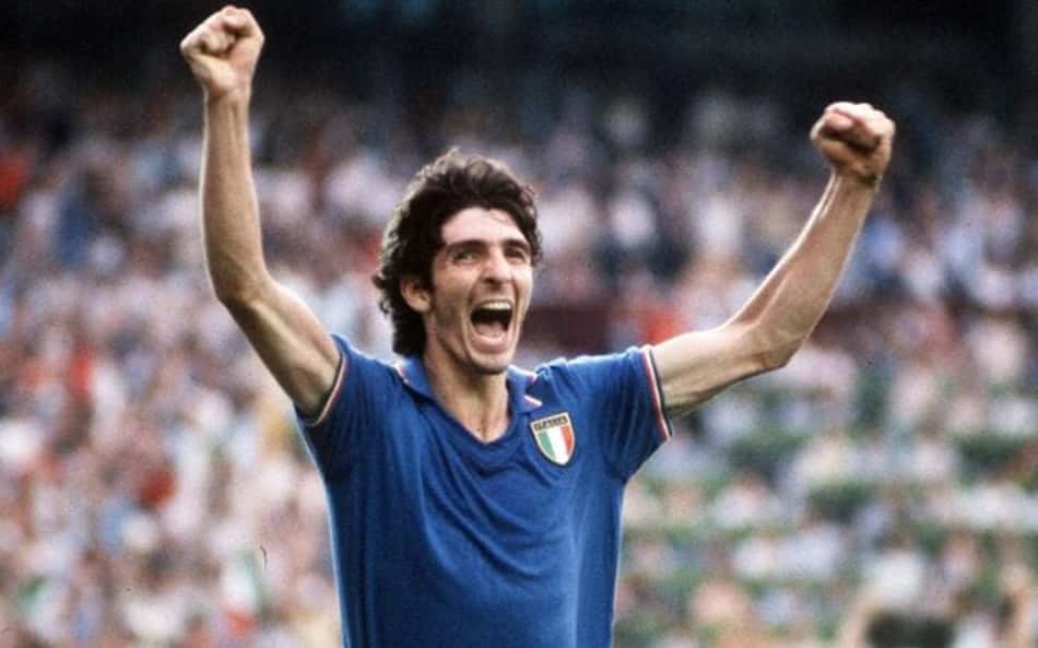 Artilheiro da Copa de 1982: Paolo Rossi, da Itália