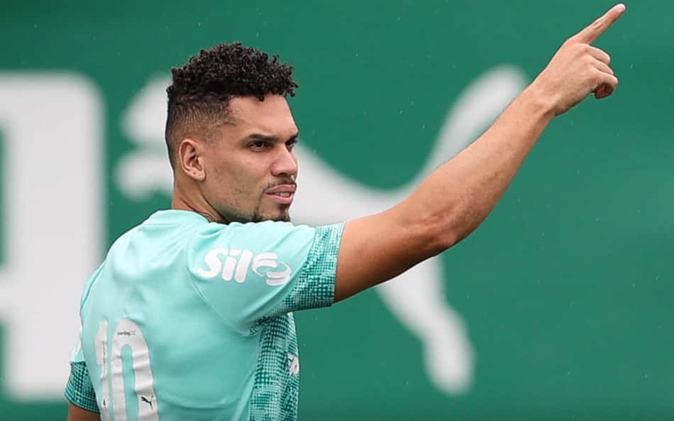 Paulinho sofre lesão no tornozelo e desfalca o Palmeiras no Brasileirão