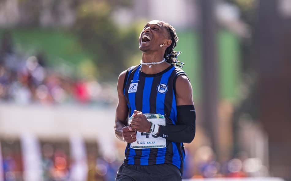 Piu superou Matheus Lima, primeiro colocado na semifinal, e vence o ouro com melhor marca da temporada (Foto: Divulgação / CBAt)