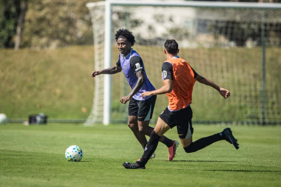 Preciado pode ser retorno no Atlético (Foto: Pedro Souza / Atlético)