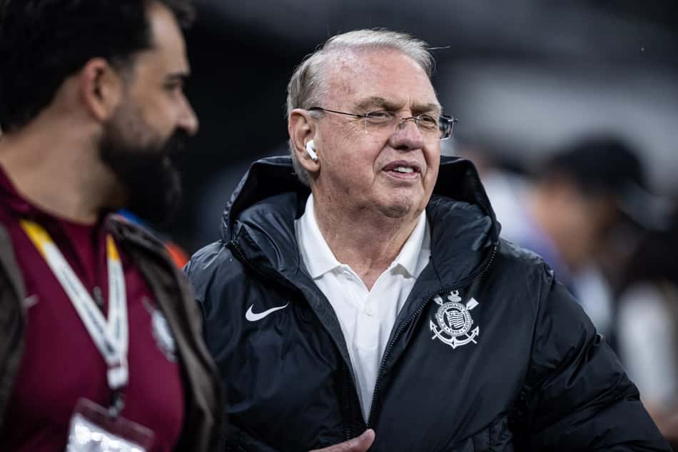 Presidente Osmar Stabile, do Corinthians