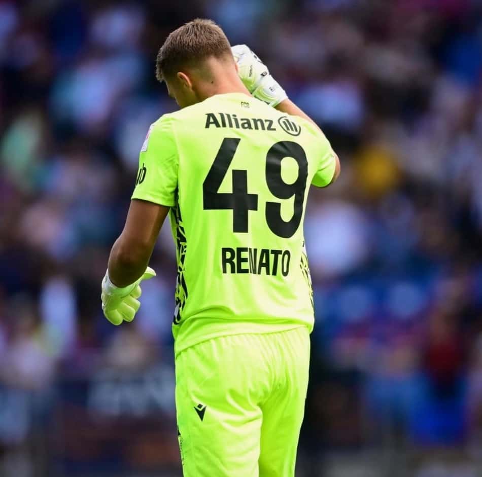 Renato D'Autilia em ação pelo Basel