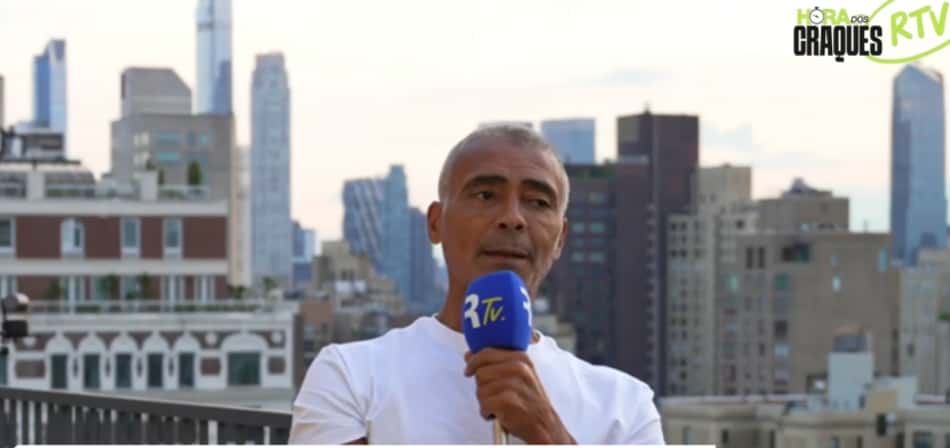 Romário falou sobre o gol perdido por Endrick
