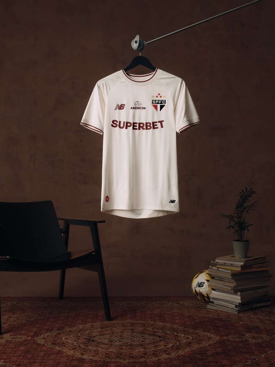 Terceiro uniforme do São Paulo lançado nesta quinta-feira (30)